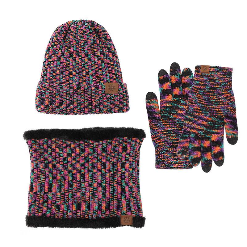 

Winter Warm Hat, Scarf & Glove Set One Size