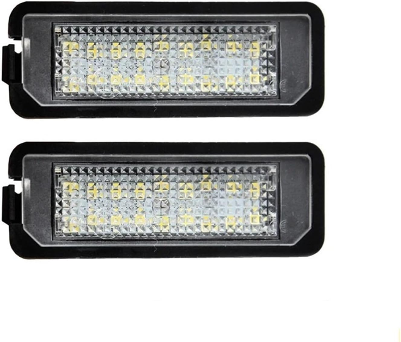 

2pcs Set for Volkswagen LED License Plate Lights, Golf 4/5/6, Polo, Phaeton, GOLF, POLO, PHAETON чёрный