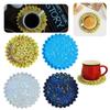 Cup Mat Silicone Mold for Epoxy Resin Crafts Coaster Silicone Mold for Office