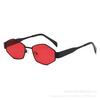 Women's Polygonal Metal Sunglasses UV400 Protection Fashion Shades for Party Street Photography
