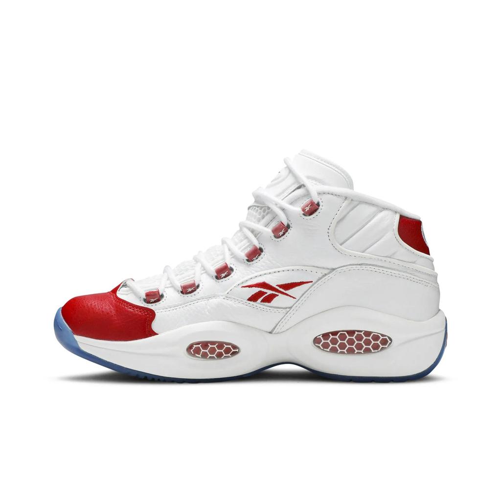 Reebok Question Mid 'White Pearlized Red' (Unisex) White / Pearlized Red Basketball Shoes 79757