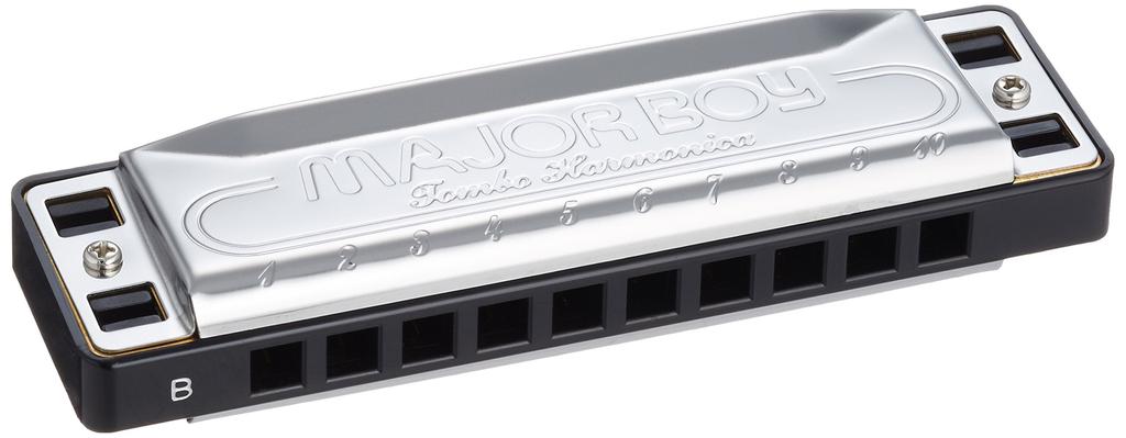 TOMBO 10 Holes Harmonica B Key Major Boy 1710