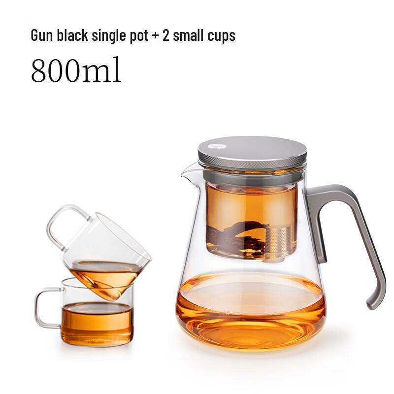 Shangming Magnetic Glass Tea Infuser Pot Set with Cups