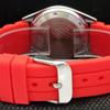 Generalüberholte Vintage-Armbanduhr „SEIKO 5“ aus Japan, Automatik, D/D, Rot, 593a-a311236-9