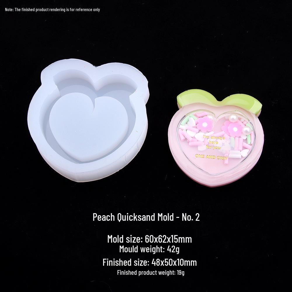 Epoxy Resin Pumpkin Carriage Sakura Peach Silicone Mold