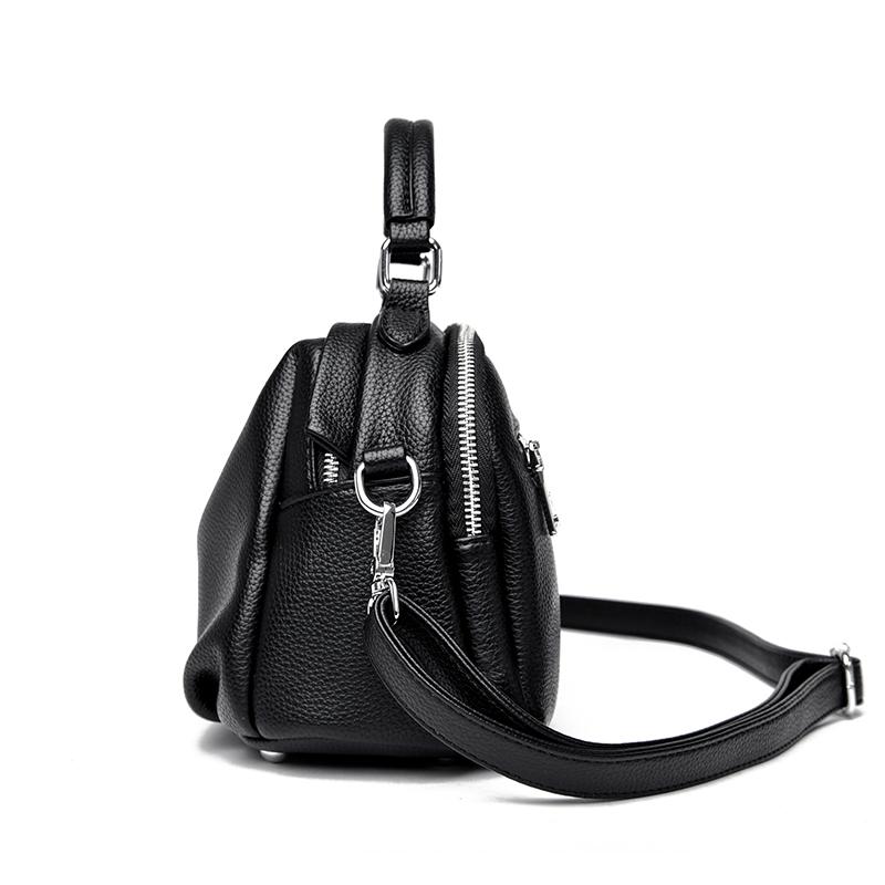 High Quality Soft Leather Tote Bag Fashion Women Shoulder Messenger Bag Large Capacity Wear-resistant Bag Luxury Handbag