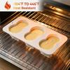 High Temperature Resistant Peanut Silicone Mold 3 Cavities Dessert Making Mold  Party Dessert