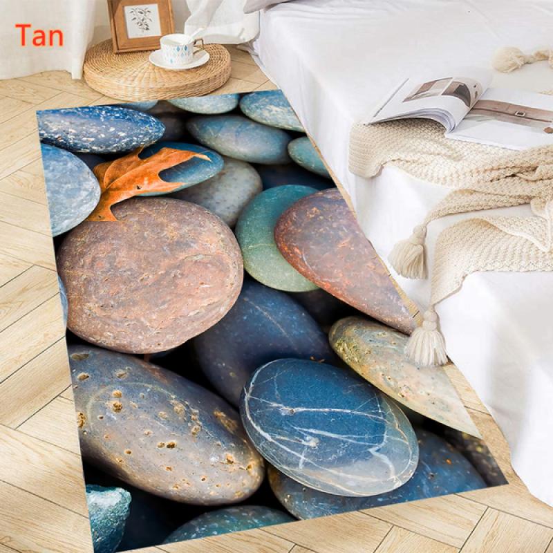 Buy Fashion 3d Colorful Cobblestone Stone Kitchen Doormats Nonslip