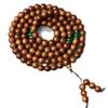 Phu Son Red Soil Agarwood Bracelet: Vietnamese Ethnic Style Rosary Hand String 0.8"