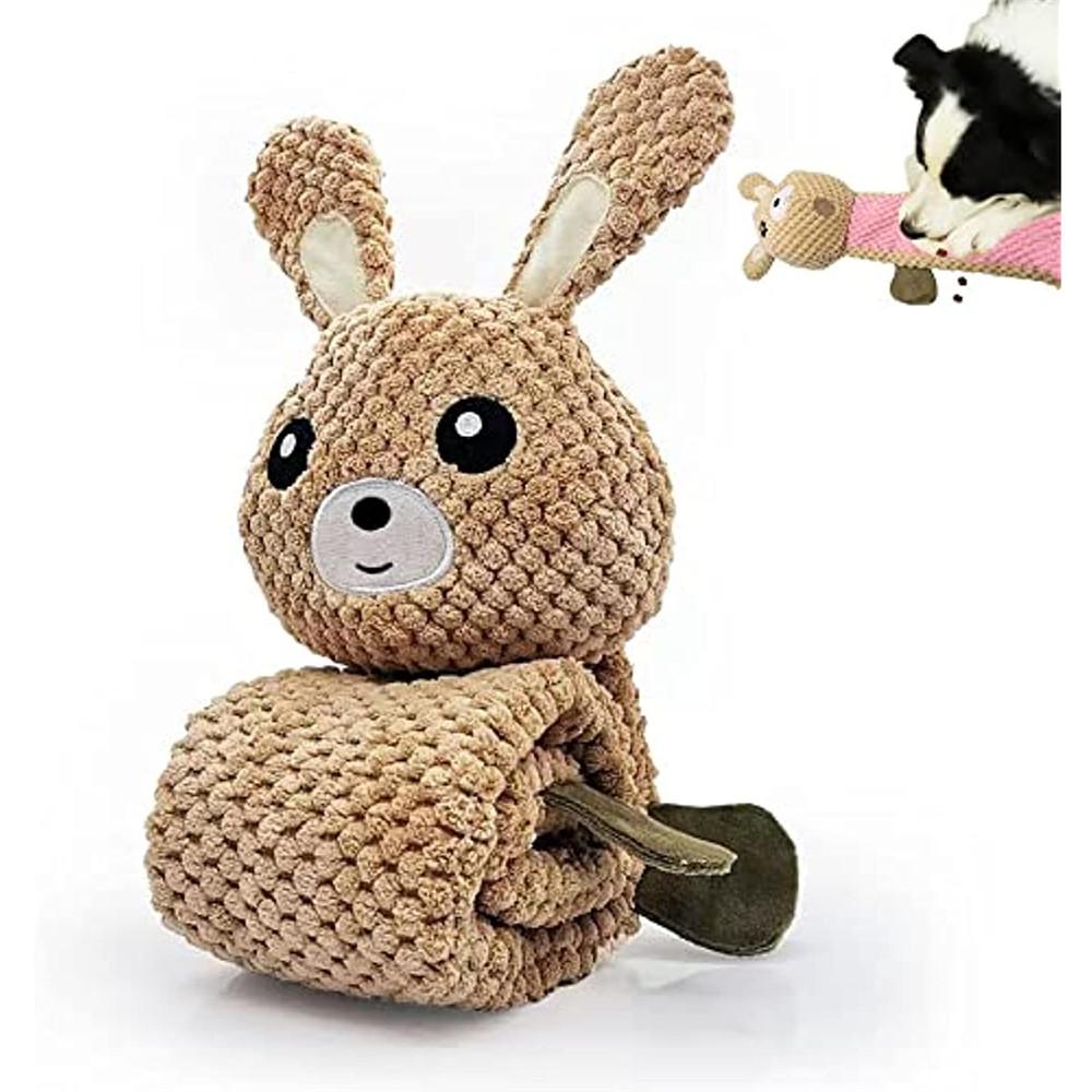 

Интерактивная игрушка для собак, пищащий щенок, игрушка для обогащения, медленная кормушка для домашних животных, товары для домашних животных, аксессуары, вещи для собак, бестселлеры коричневый