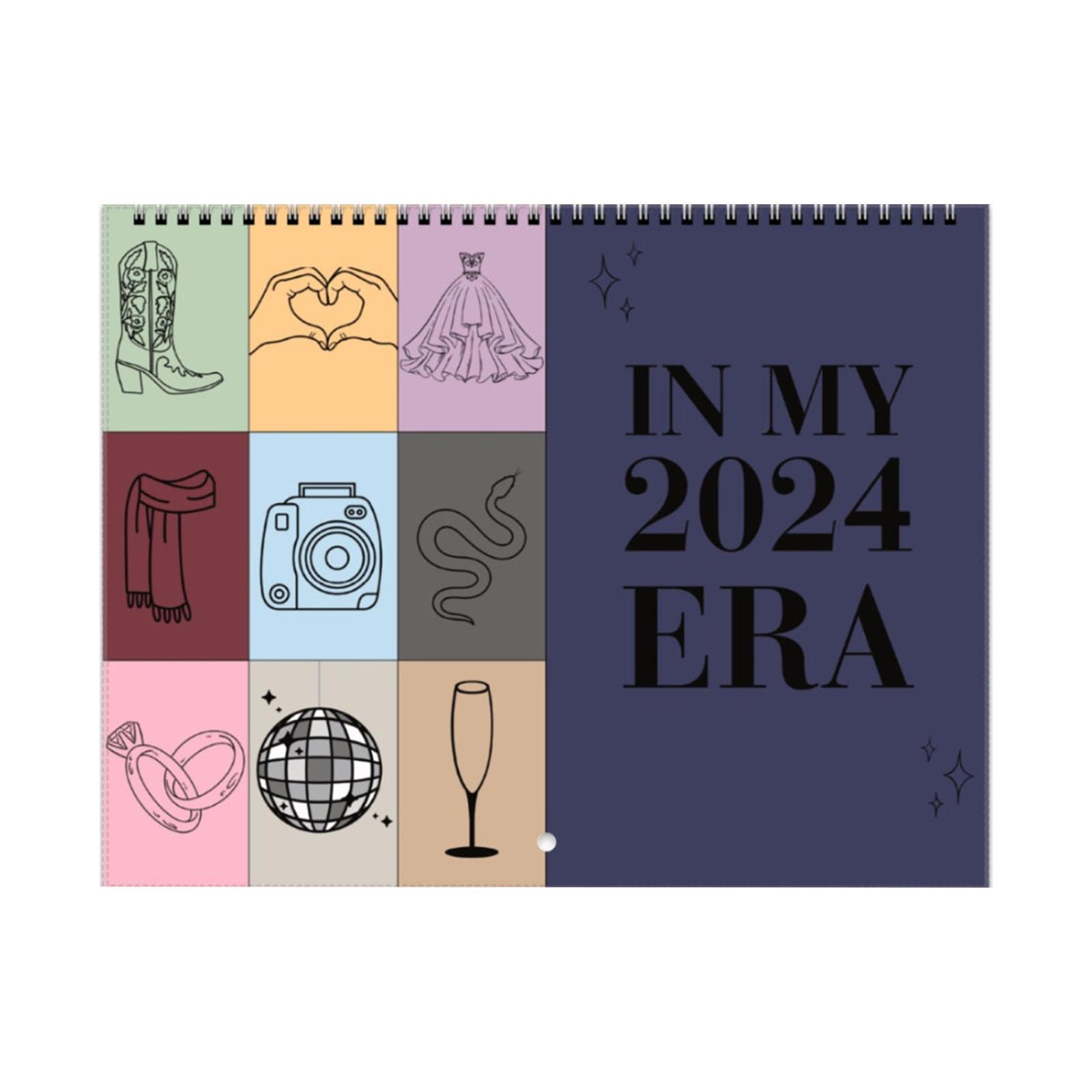 Calendar 2024, Music Posters Album Cover Poster Calendar Canvas Wall Art Calendar