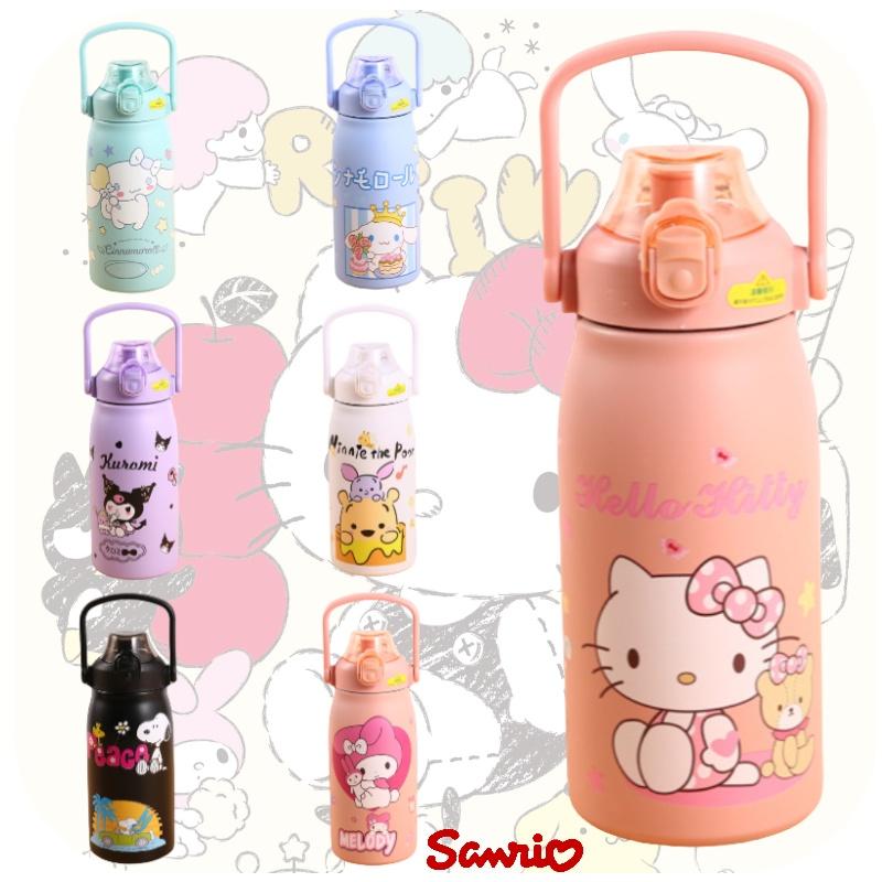 Cartoon Sanrio Insulated Thermos With Large Capacity Purple Cool Rice Color No)