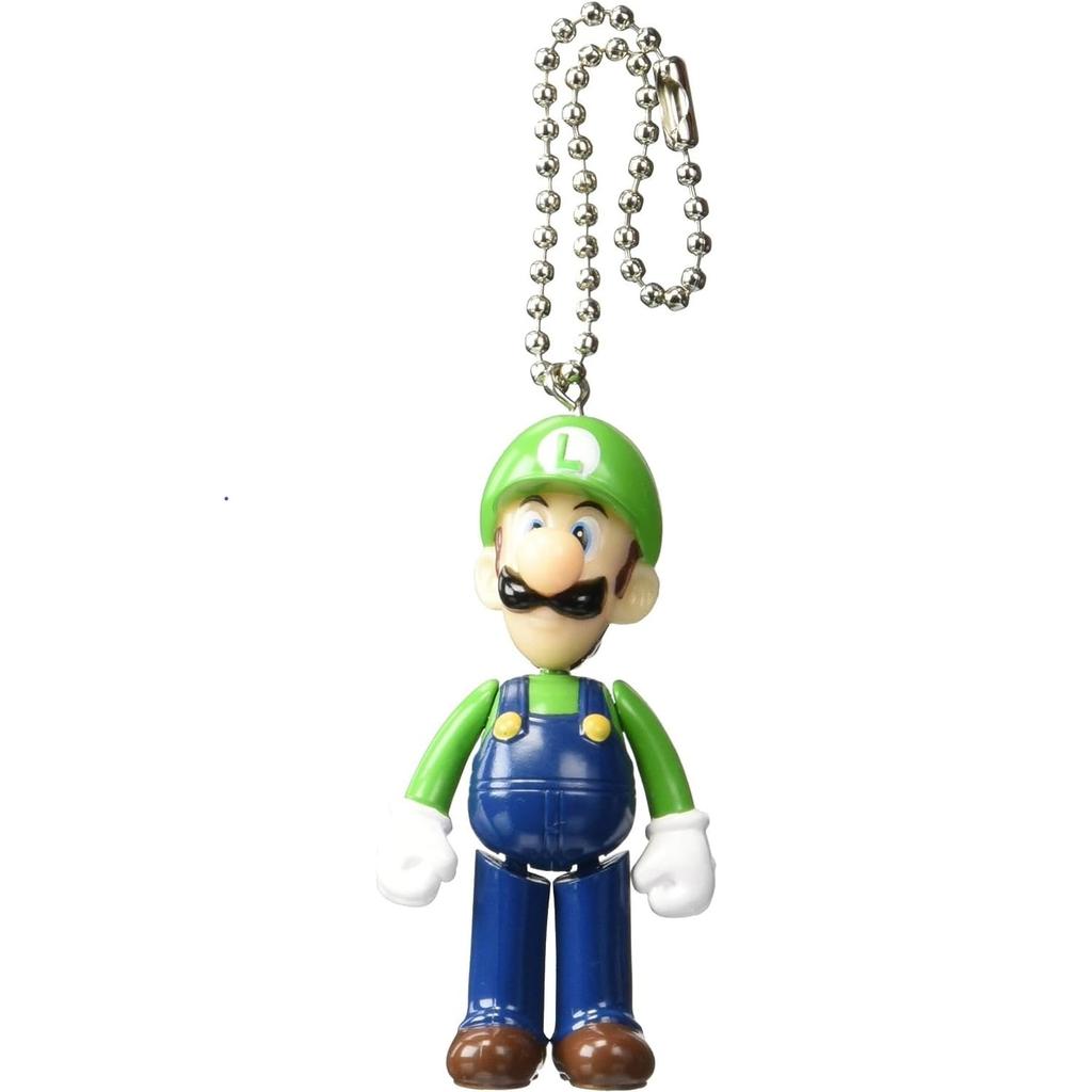 Morimoto Sangyo Super Mario Swing Mascot Luigi Ver.2 RM-7723 W35×H63×D25mm