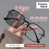 Fashion Sunglasses For Women Modern Oversized Square Photochromic Sunglasses Hd Lenses Clear To Dark Transition Effect
