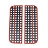 For INEOS Grenadier 2020-2025 Aluminum Alloy Car Rear Window Glass Honeycomb Protection Panel Cover Decorative Accessories