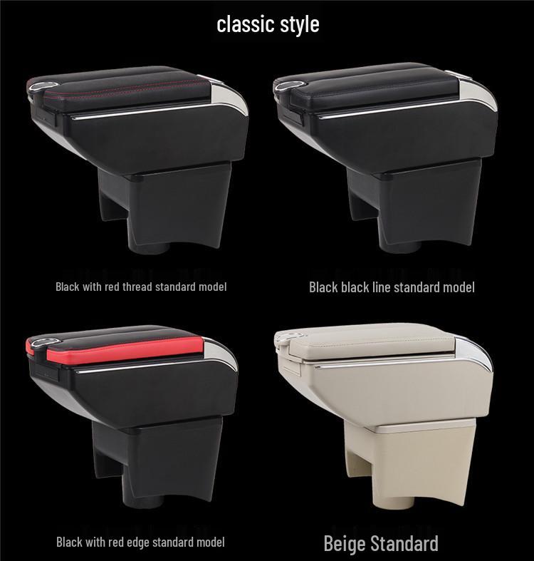 Compatible Armrest Box for Volkswagen New Santana, New Jetta, and Skoda Rapid Central Armrest 2018 Model.