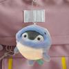 12cm Penguin Plush Toy Cross-dressing Cute Seal Whale Dolphin 2-in-1 Doll Plushies Decoration Soft Doll Key Ring Bag Hanging