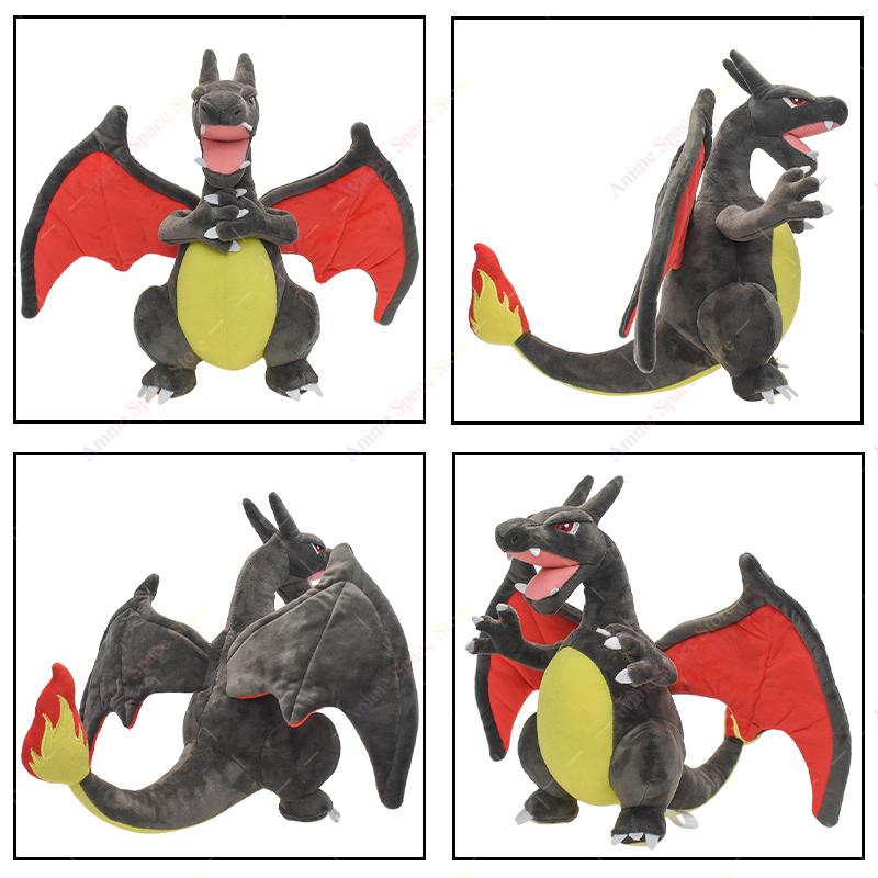 Anime Plush Toys Cartoon Plushie Charizard Steelix Galarian Ponyta Latios Hisuian Zorua Seviper Stuffed Collection Dolls