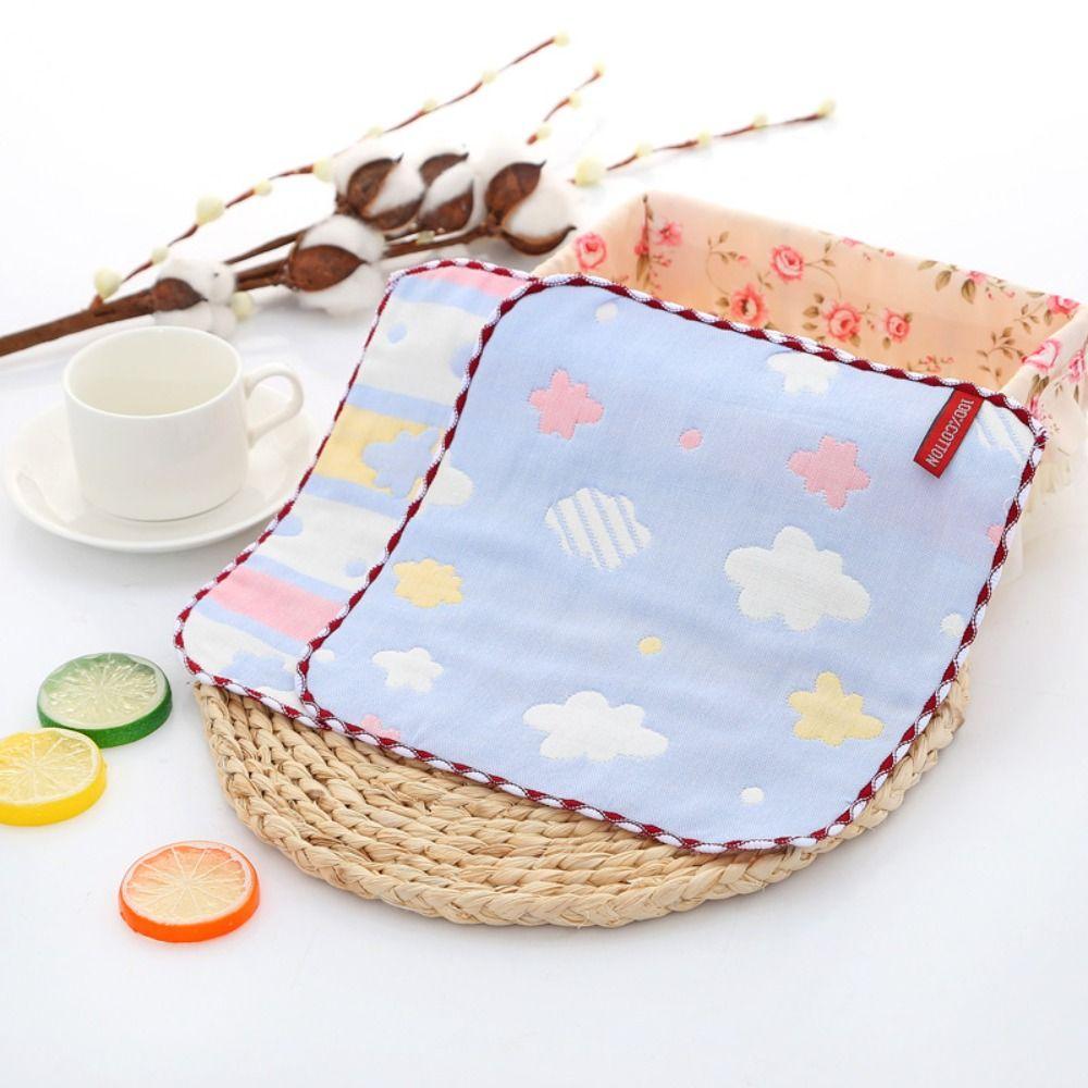 Feeding Burp Cloths Baby Face Towel Pure Cotton Children's Absorbent Handkerchief Baby Bath Towel