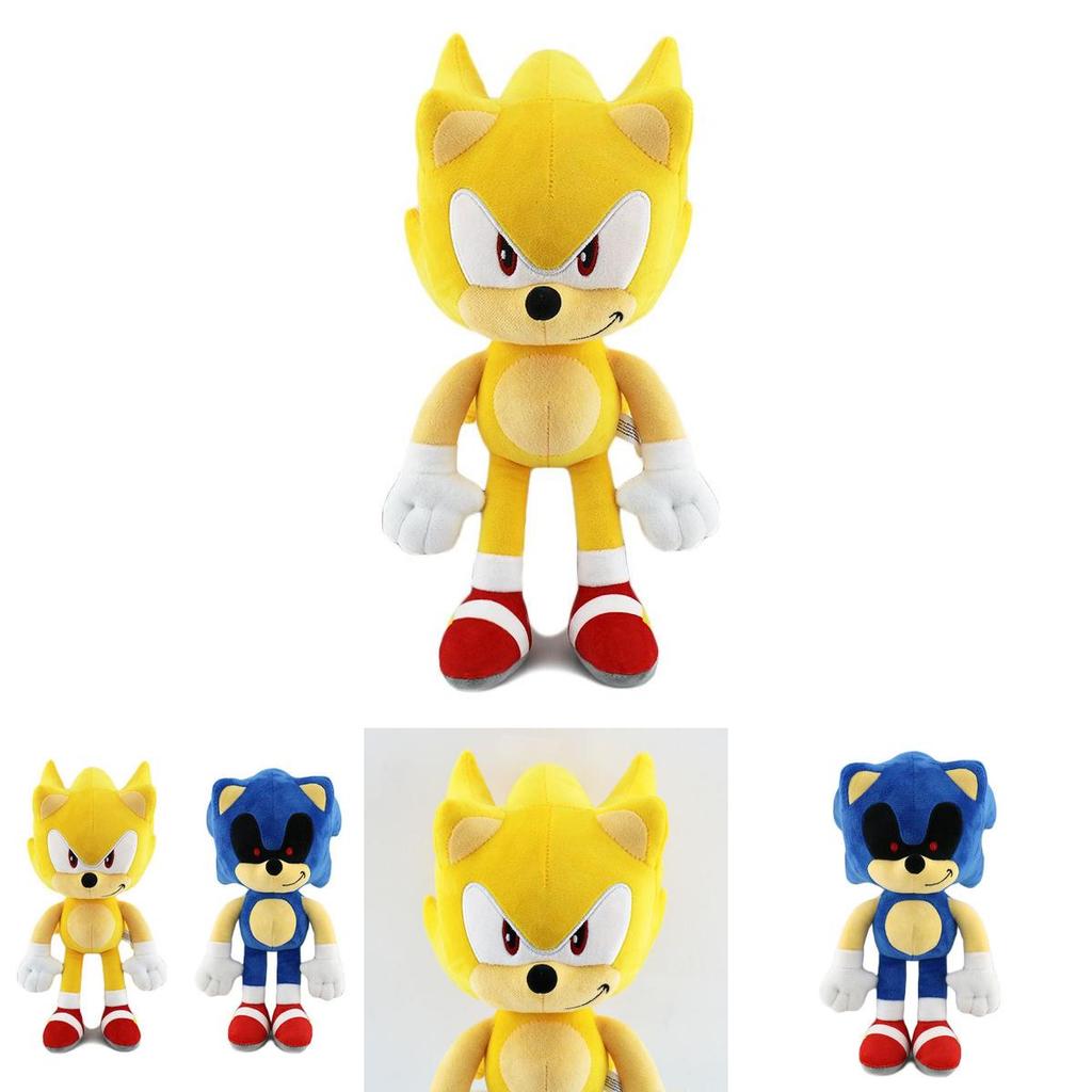 30cm Superweiche Sonic Shadow The Hedgehog Plüschpuppen für Kinder und Erwachsene