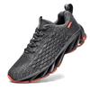 47 Übergröße neue Herrenschuhe Mode Klingensohle Herrenschuhe Trend Freizeitschuhe Fliegendes Gewebe Fischschuppen Sport Laufschuhe