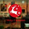 Christmas Decoration Window Stickers, Glass Door Stickers, Creative Store Window Stickers, Christmas Sticker Arrangement