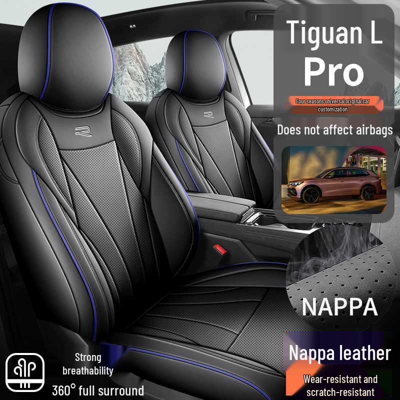 Volkswagen Tiguan L Pro Ganzjahres-Vollbezug für Autositze, geschlossen und atmungsaktiv