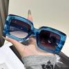 2025 Trendy Retro Square Women's Sunglasses - Slimming, Fashionable Hip Hop Style
