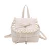 1Pc Korean Version of Fashionable Girl Style Portable Small Bag  New Lace Lace High Value Versatile Backpack