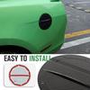 JeCar for Mustang Carbon Fiber Trim Accessories Fit for 2010-2014 Ford Mustang Fuel Door Cover Decoration Gas Cap Cover Trim (It Is Not A Gas Cap