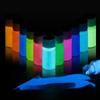SEISSO Glow-in-the-Dark Powder, 12 Colors, Mica Powder, Glow-in-the-Dark Powder, Pearlescent Colors, Epoxy Resin Glow-in-the-Dark Powder, Slime,