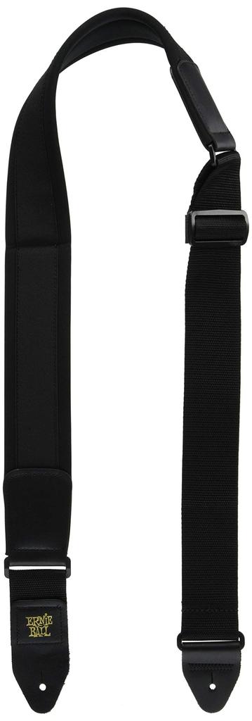 Ernie Ball 4144 Guitar Padded Neoprene Comfort Strap [Authentic] Strap,