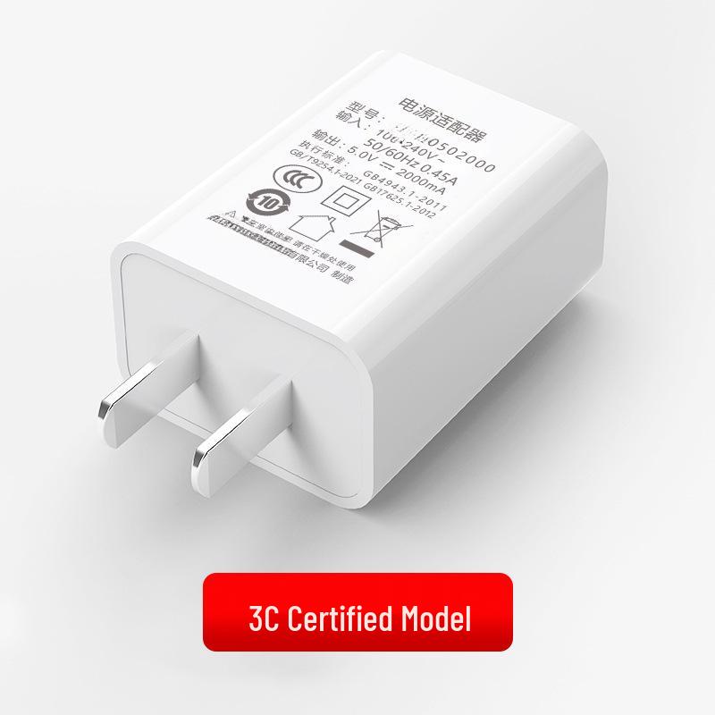 Universal 5V 1A/2A Power Adapter, CE & FCC Certified, European & American Standard Mobile Charger