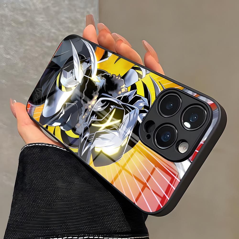 Murder Drones Phone Case For IPhone 17 Pro Max 16 15 14 Pro Max 13 11 X Xs Xr 8 7Plus Glass Cover