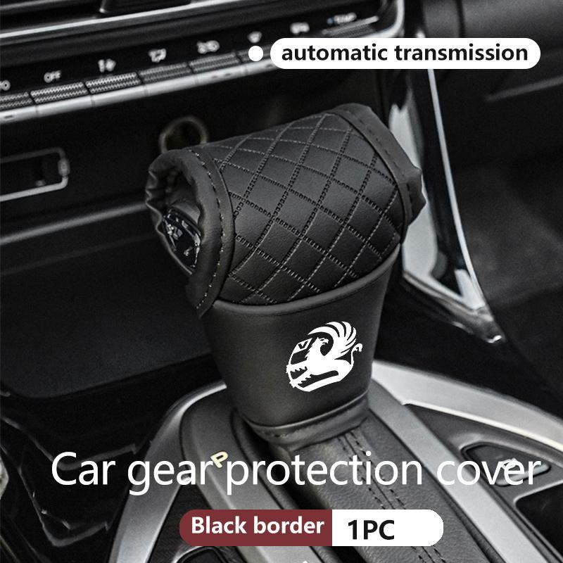 Für Vauxhall Auto Styling Schalthebelabdeckung Leder Rutschfest Automatikgetriebe Hülle Zubehör VXR8 Vivaro Corsa Insignia Tigra