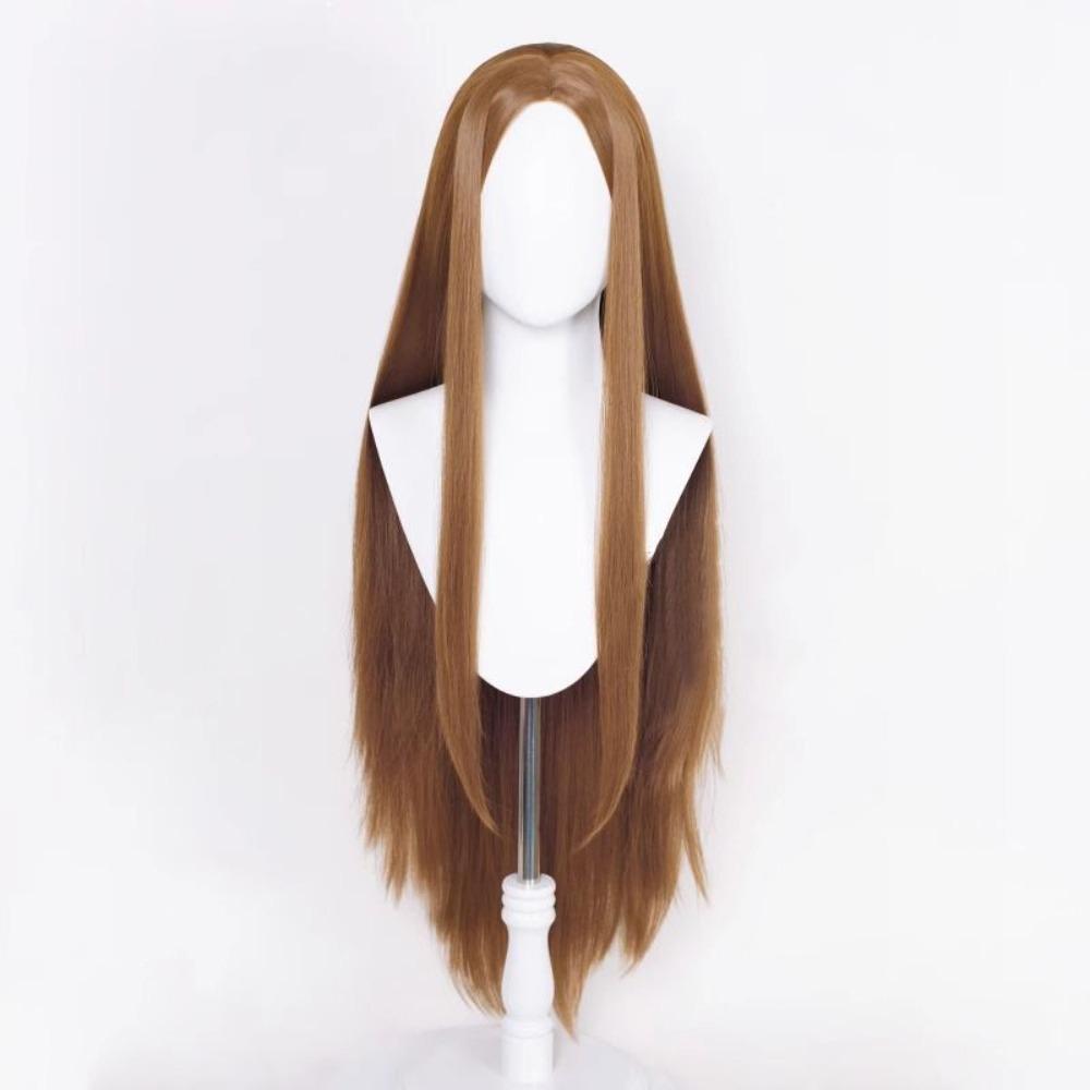 Parrucca Capelli Lisci Ultra Lunghi da 40 Pollici Versatile Anime Parrucca Liscia Cosplay Festa