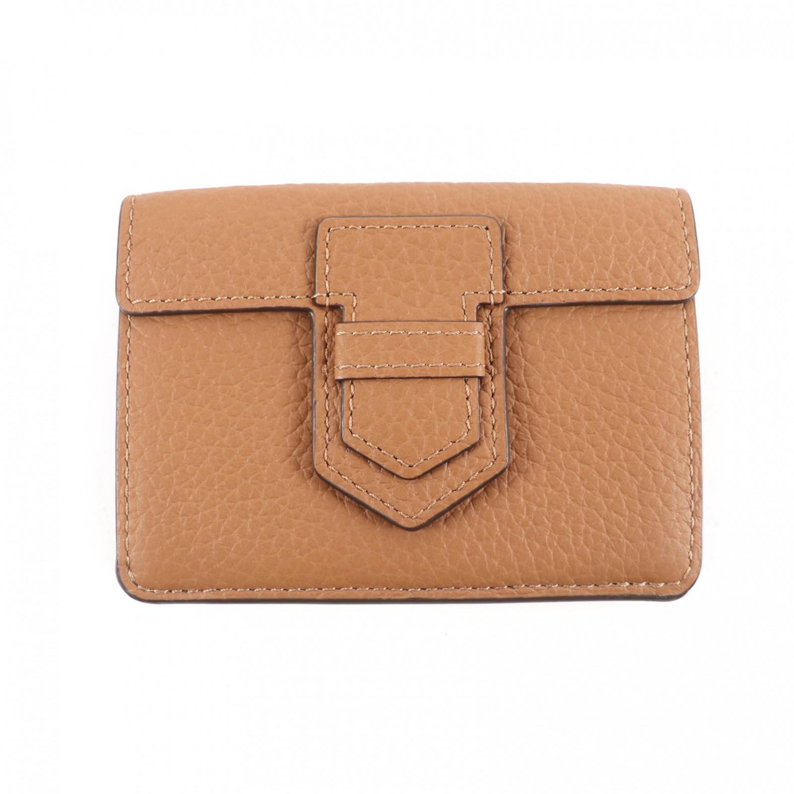 

Excellent DELVAUX Tri-fold wallet Presse Trifold Wallet Brown leather AB0561A0Y Used