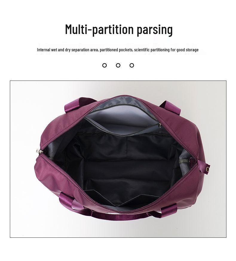 Expandable Wheeled Travel Bag for Business Trips and Short Commutes