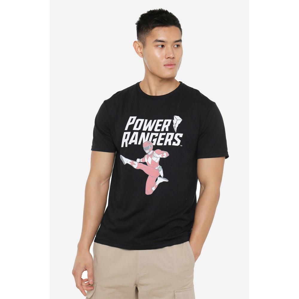 Power Rangers Mens Red Power Ranger T-Shirt