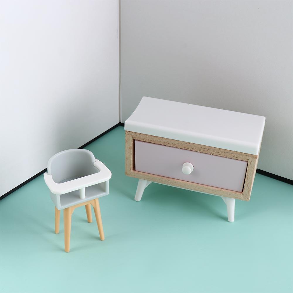 Dollhouse Simulation Dining Chair Model Simulation Dollhouse Furniture  Dollhouse Decor