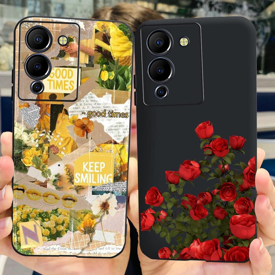 Per Custodia Infinix Note 12 G96 X670 Nuova Moda Cover Dipinta Custodia Telefono Antiurto Per Infinix Note 12 Turbo Note12 G96 Sacchetti Morbidi