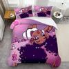 Black Cute Girl 3d Printed Bedding Set Colorful Youthful Style Luxury Duvet Cover Soft Comfortable Home Textiles Quilt Cover Set