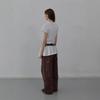LCDC™ Paint Effect Wide-Leg Trousers (Brown)