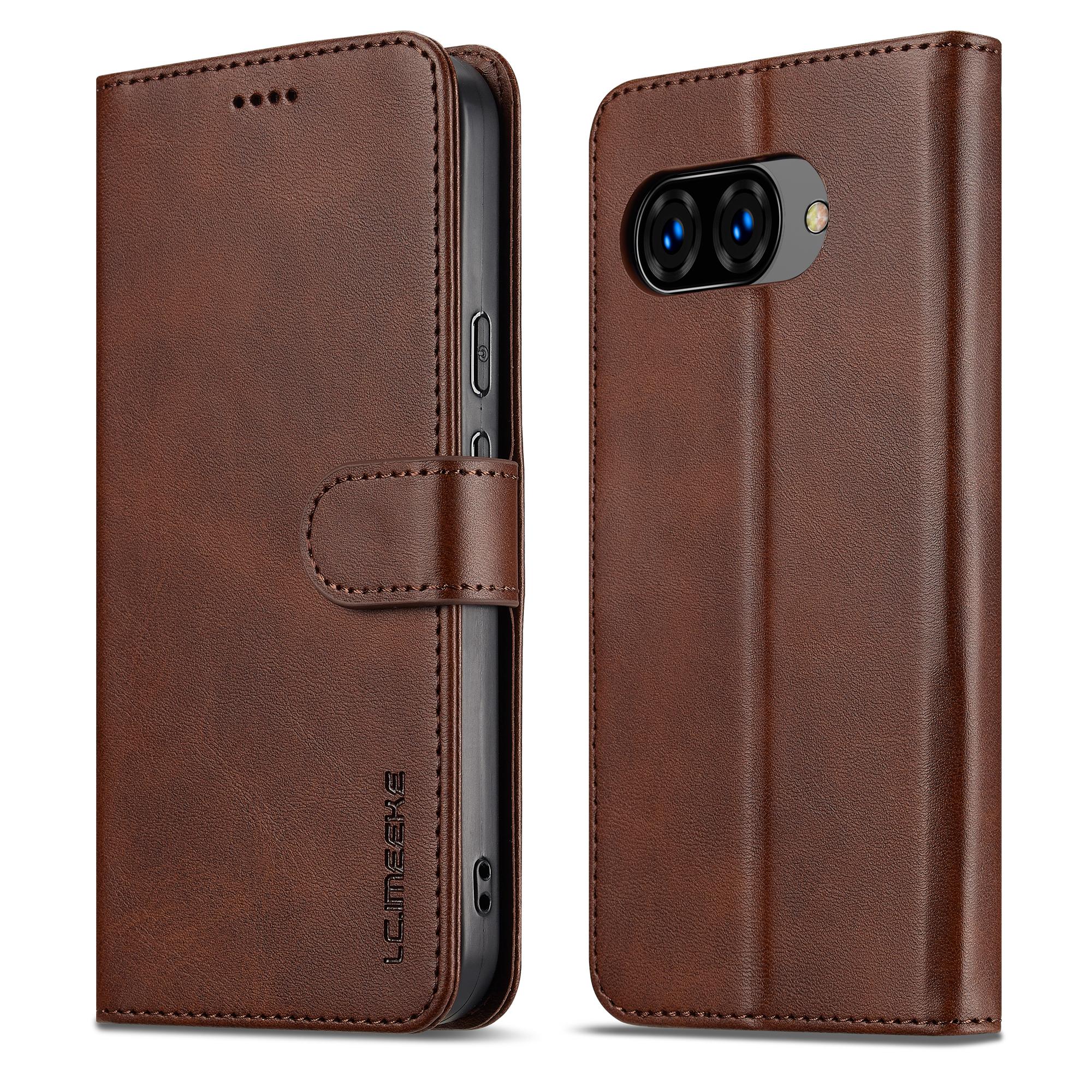 

Luxury Business Cards Solt Wallet Leather Phone Case For Google Pixel 10 Pro XL 9A 9 8 8A 7A 7 6A 6 10A 10 Book Slim Bag Cover Google Pixel 8 світло-коричневого кольору