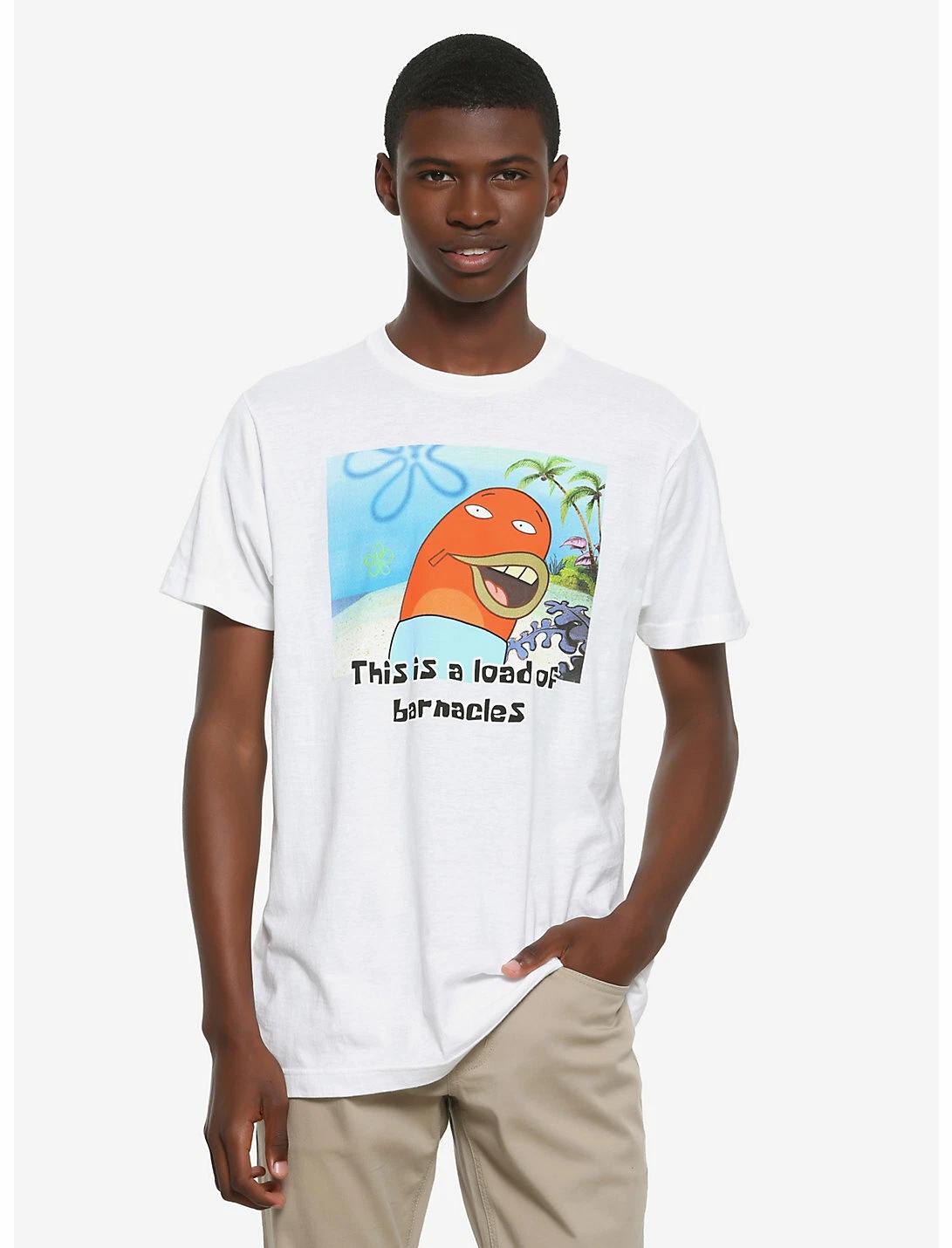 

SpongeBob SquarePants Mens This Is A Load Of Barnacles T-Shirt New S, M, XL, 2XL M