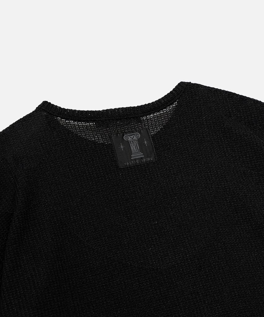 VASTIC New Hazzi Half Knit_Black