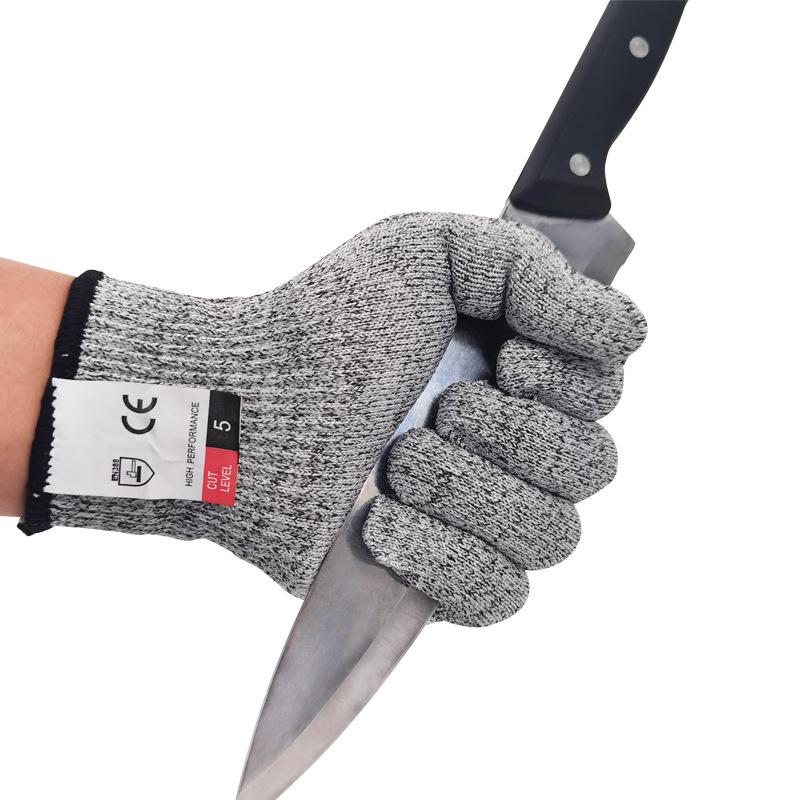 Level 5 HPPE Cut-Resistant Safety Gloves for Gardening