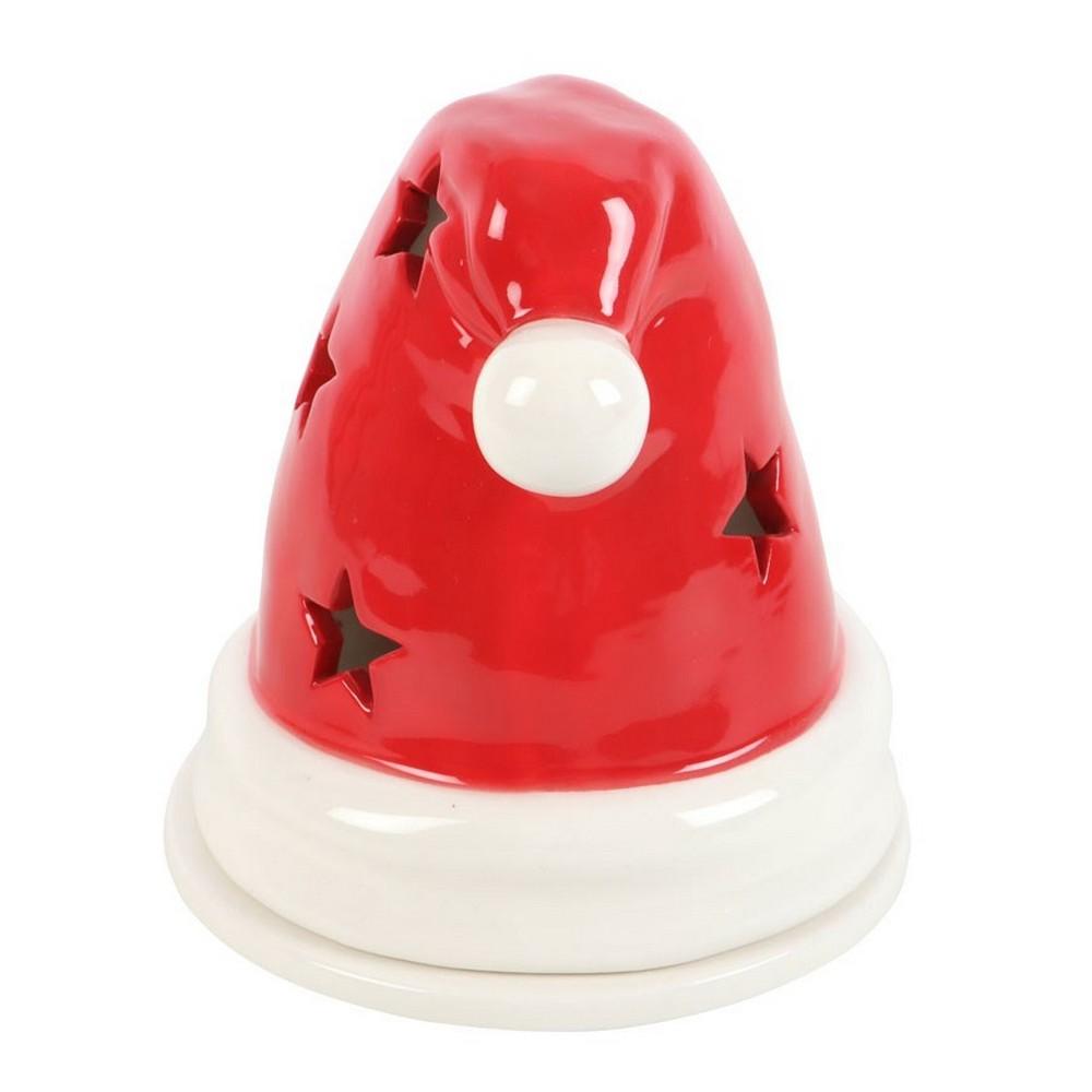 Something Different Santa Hat Tealight And Incense Cone Holder