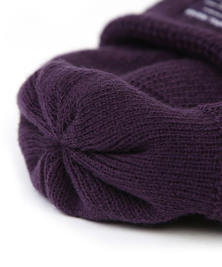 Eondeokeonteulol Winter Short Beanie Beanie / Monk Fit / Purple