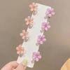 2023 Summer Camellia Mini Hair Claw Clip for Girls